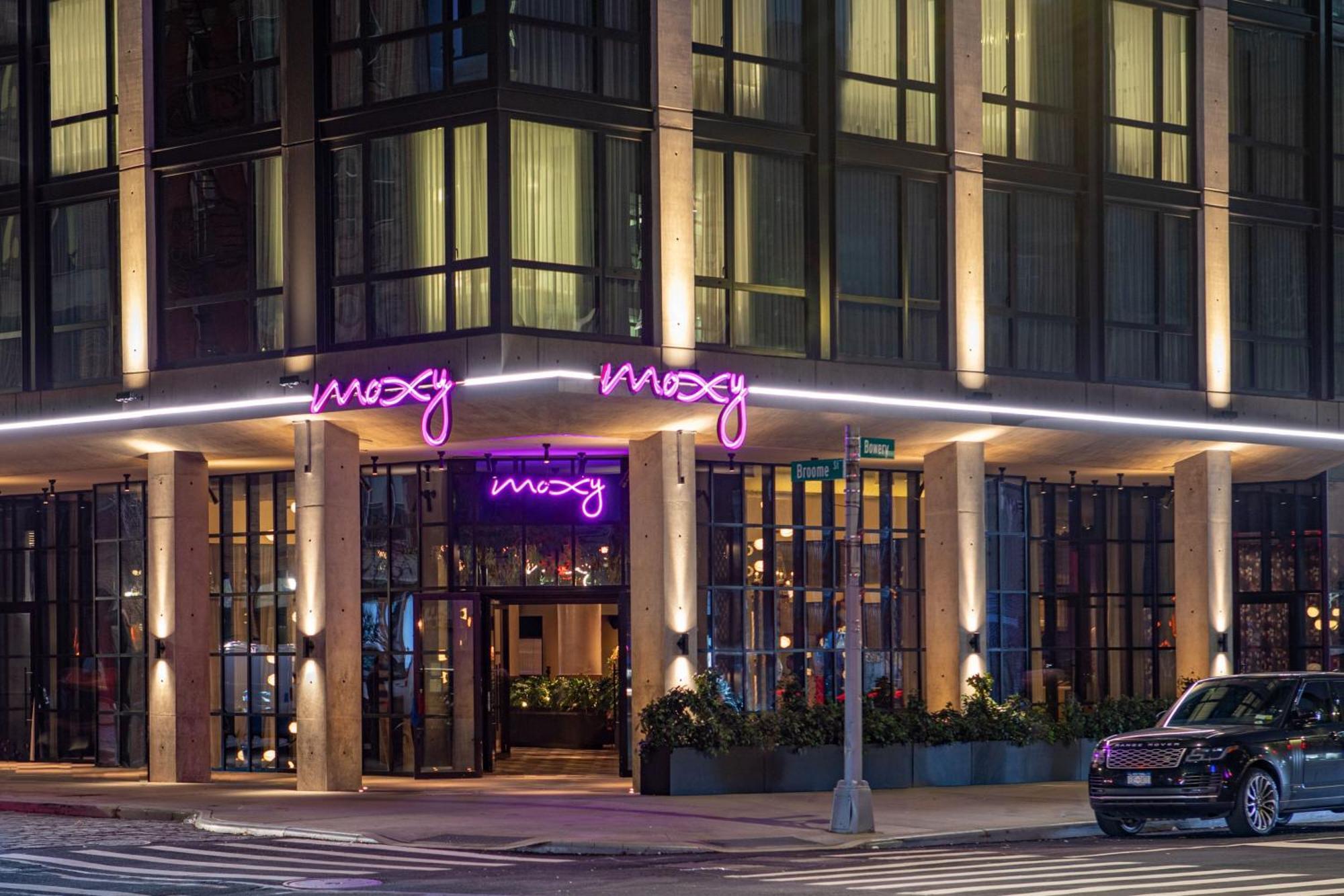 Moxy Nyc Lower East Side Нью-Йорк Екстер'єр фото